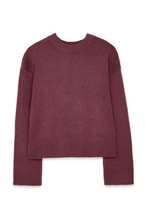 NA-KD Strickpullover aus Wolle - Premiumqualität - Lila - XL (EU 46)