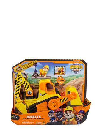 Rubble & Crew Deluxe Rubble Vehicle Toys Playsets & Action Figures Play Sets Yellow MAKI