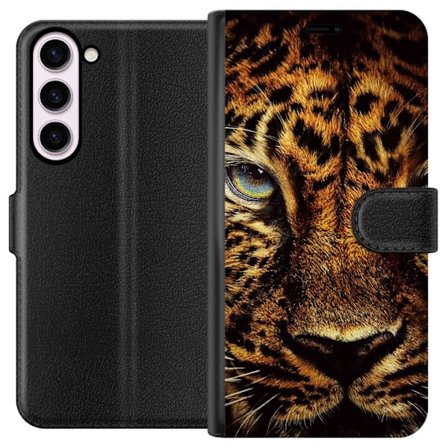 Kompatibelt Plånboksfodral till Samsung Samsung Galaxy S23+ Leopard