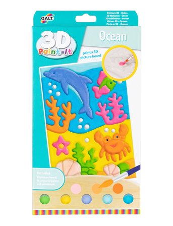 3D Paint-It Ocean Patterned Galt