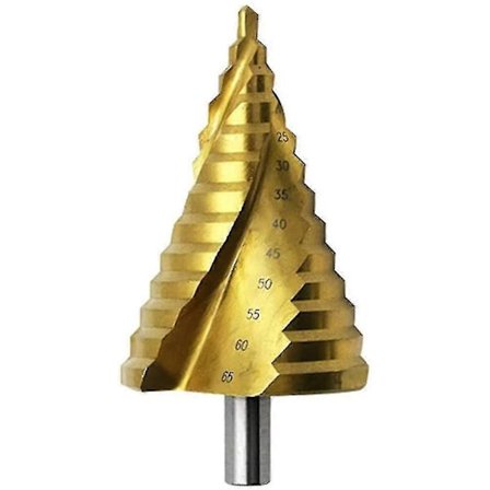 Professionelt trinbor 6-65mm HSS konisk borsæt til rustfrit stål metal