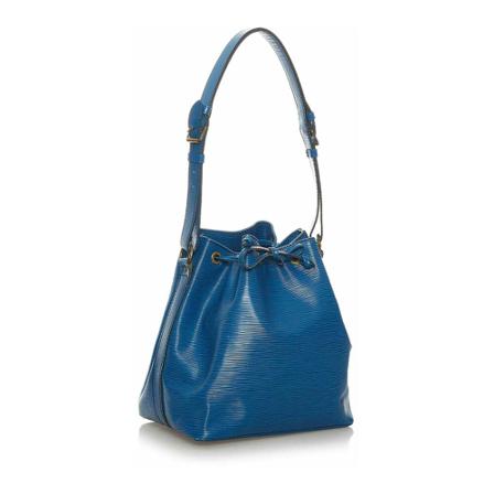 Louis Vuitton Vintage, Pre-owned Bag Blauw, Dames, Maat:ONE Size,leather
