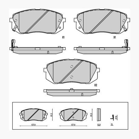 Biltema - Bremseklosser