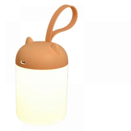 Lille Bærbar Baby Natlampe, Trinløs Dæmpbar Natlampe til Børn, 400 mAh Genopladelig Bærbar Natlampe, Lille Touch Lampe, Børnenatlampe