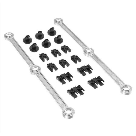 6420907737 OM642 Inntaksmanifold Virvelspjeld Koblingsstang Reparasjonssett E-Klasse