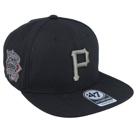 47 Brand - MLB Black snapback Czapka Z Daszkiem - Hatstore Exclusive x Pittsburgh Pirates Asg Black Under Snapback @ Hatstore