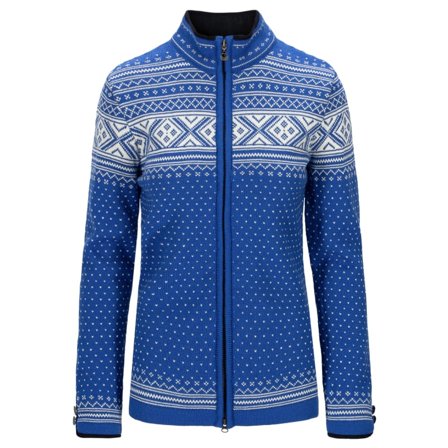 Dale of Norway Valle Women's Jacket Women long-sleeved sweaters Blue M