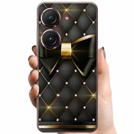 Asus Zenfone 9 Tpu Mobilskal Gyllene Rosett