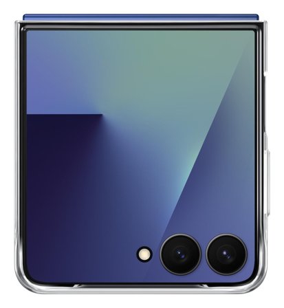 Samsung Galaxy Z Flip7 Clear Case (gjennomsiktig) Beskytter mot støt og riper, langvarig klarhet, laget av resirkulerte materialer