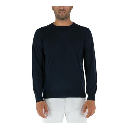 Kangra, Round-neck Knitwear Grijs, Heren, Maat:M