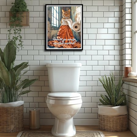 Would you care for some butt napkins? a4 rolig poster