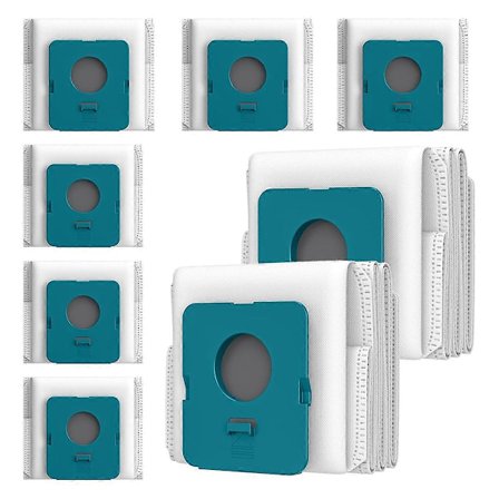 8-pakning VCA-ADB952 støvpose kompatibel for Samsung Bespoke Jet Pro Extra/Complete Extra håndholdt støvsuger (FMY)