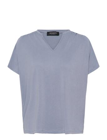 Slcramer Top Ss Blue Soaked In Luxury