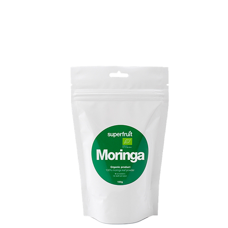 Superfruit Moringapulver ØKO, 100 g