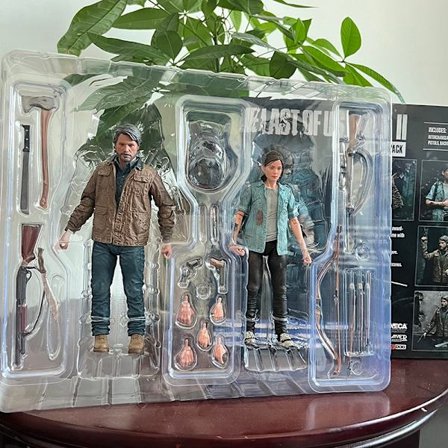 NECA Figuuri The Last Of Us Osa 2 Joel Ellie Jouset Figuuri 18cm 2kpl setti Malli Lelu Joint Siirrettävä Nukke Joululahja