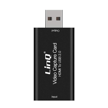 Videofångstkort - LinQ - HDV80+ - HDMI till USB 2.0 - Full HD 1080P - Ultra HD 4K@30Hz