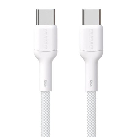 Dudao 65W USB-C kabel 2m - Hvid