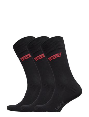 Levis 168Sf Regular Cut 3P Underwear Socks Regular Socks Svart Levi ́s