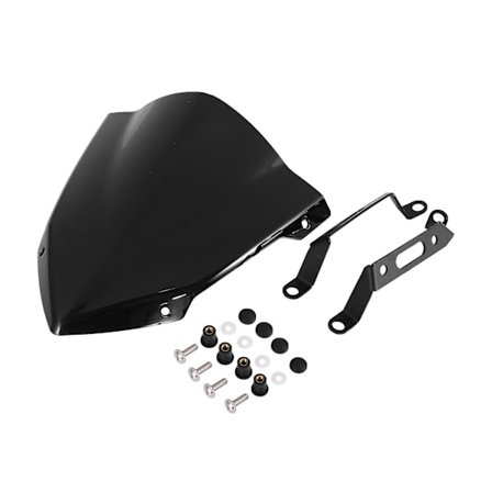 Motorcykel Vindruta För Yamaha Mt-07 Mt07 Mt 07 2018-2020(svart)