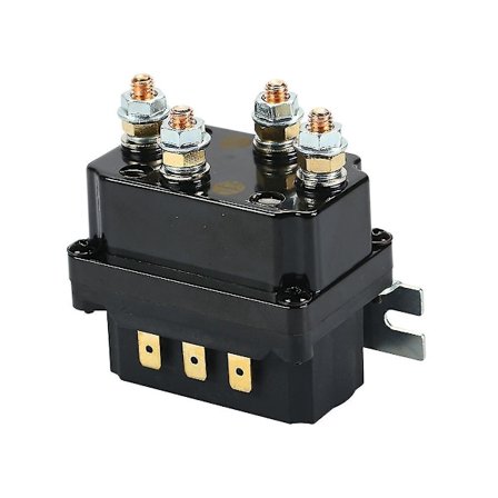 12v Vinsj Vippebryter Tommel 250a Solenoid Relé Kontaktor Vinsjer Kompatibel med Atv Utv