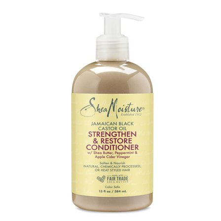 SHEA MOISTURE Jamaican Black Castor Oil Strengthen & Restore Conditioner 384ml - Balsamo Rinforzante Capelli