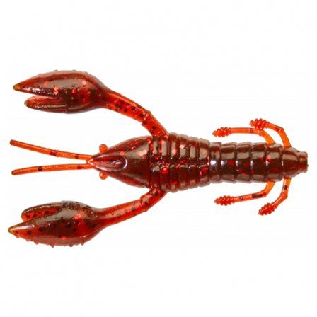 Gunki Hourra Craw 50 - Brown Oil Red Flk/ Red