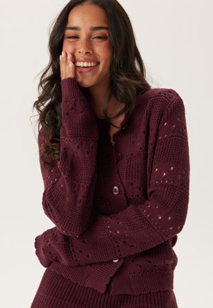 Happy Holly Knit Cardigan Klær