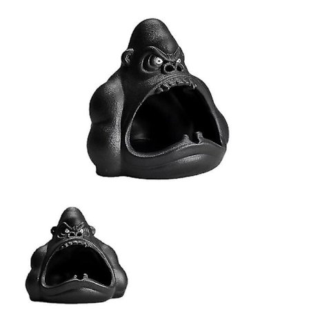 Tuhkakuppi Gorilla Prevent Fly Ash Keraaminen Koti Olohuone Trendikäs auton tuhkakuppi -ES