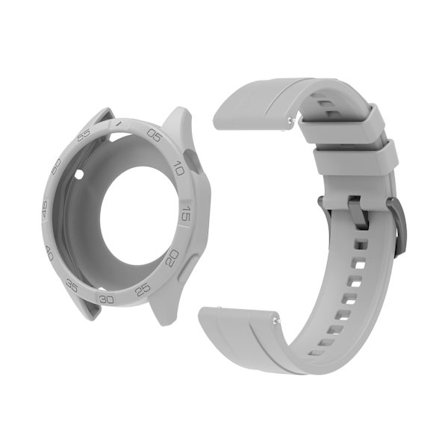 Klockarmband för Huawei Watch GT4 Silikonarmband + Skal Set 46mm