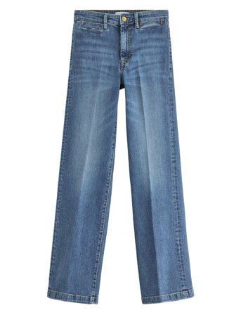 Lindex | Wide Stretch Jeans Med Brede Bein | 44