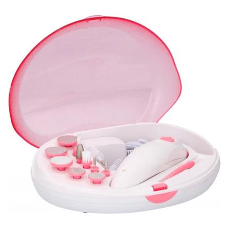 Manikyr- Och Pedikyrset - Uppladdningsbart Vit