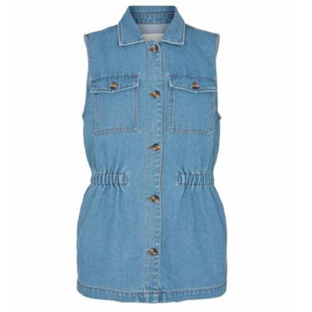 Nümph vest , Blauw , Dames , Maat: M