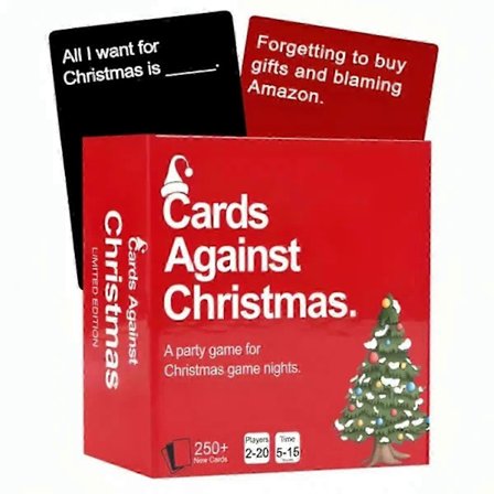 Cards Against Christmas - Ett kortspel kompatibelt med Christmas Trivia kortspel kompatibelt med Home-Perfet