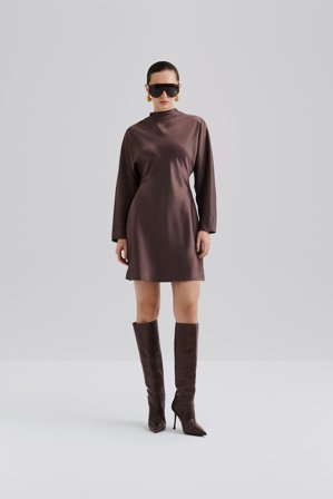Malina - Zora Mini dress - 36 - Chocolate