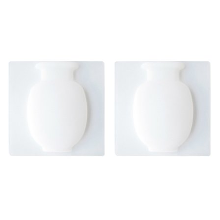 Perfekt Möbel Silikon Vas Modern Enkel Väggmonterad Vas För Badrum Sovrum Kök Dekoration