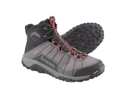 Simms Flyweight Wading Boots Boot Vibram Steel Grey - 8/41