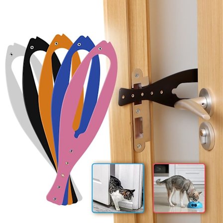 5 stk Katt Dørbrakett Katt Flukt Anti-jakt Dør Begrense Spenne Rask Installasjon