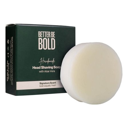 Better Be Bold Handmade Headshaving Soap Aloe Vera 70 g, Skincare, Hårfjerning, Barberskum & Gel