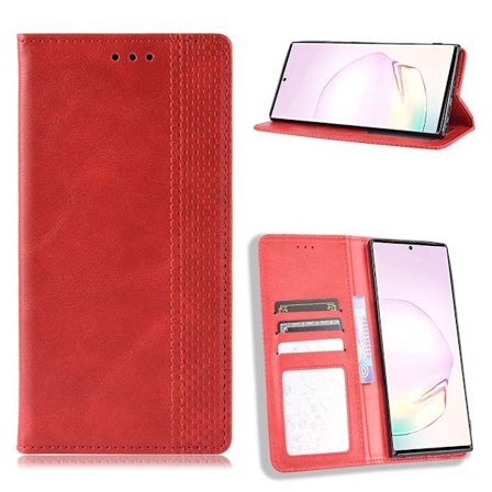 Bofink Vintage Samsung Galaxy Note 20 Ultra nahkakotelo - Punainen