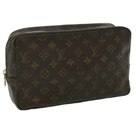 Louis Vuitton Vintage Pre-owned Clutches , Bruin , Dames , Maat: ONE Size Vintage Tassen
