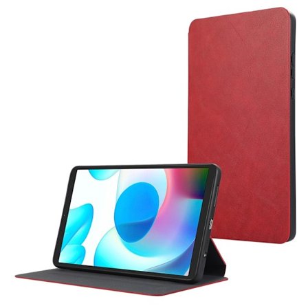 SKALO Xiaomi Redmi Pad SE 8.7 PU-Nahkakotelo TPU - Punainen