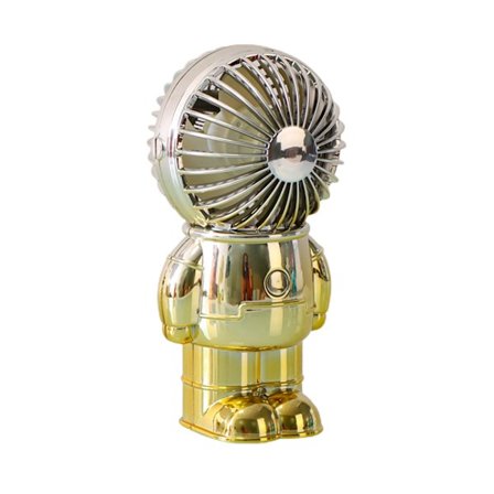 Mini USB kädessä pidettävä tuuletin Söpö astronautti Erittäin hiljaiset tuulettimet Ho