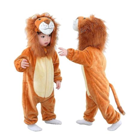 Småbarnsdinosaurkostyme Søt hettekostyme for barn Halloween - Perfet 0 3 Months Male Lion