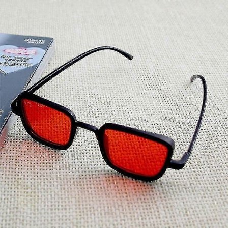 Retro Firkantede Solbriller med Spejlglas til Kvinder med UV-beskyttelse - På Lager