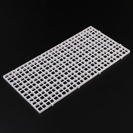Fish for Tank Divider Plast Æggekasse til akvarium Adskillelsesplade Gitter Isolation Board Fisk til Tank Bund Filter T