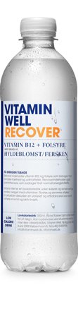 Vitamin Well Recover - Hyldeblomst Fersken Hyldeblomst, Fersken/ 500 ml, Helse & Madvarer, Drikkevarer, Øvrige Drikkevarer