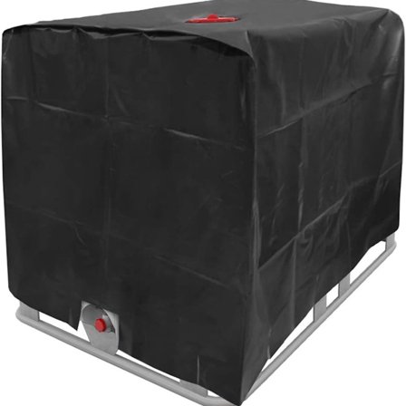 IBC tankdæksel til 1000L tank, støvtæt, regntæt