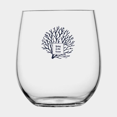 Kunststoffgläser Marine Business Living, rutschfest, transparent, 35 cl, 6er-Pack - Boot