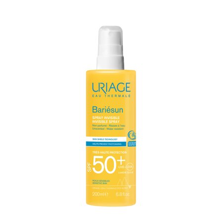 URIAGE Spray Invisibile SPF50+ Senza Profumo 200ml - Spray solare corpo alta prot.