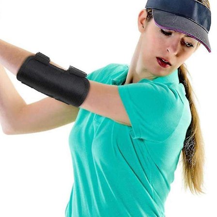 Golf Swing Treningshjelp Albue, Golf Swing Trening, Rett Arm Golf Trening